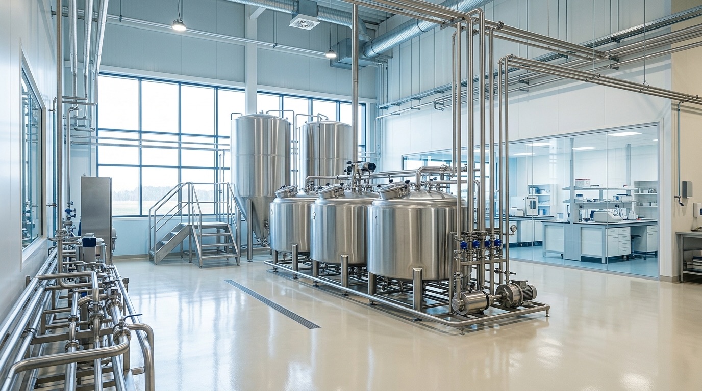 Modern dairy processing and innovation facility
